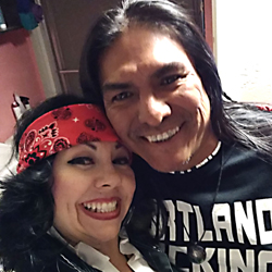 Tammy and Anthony Chino at the Forum